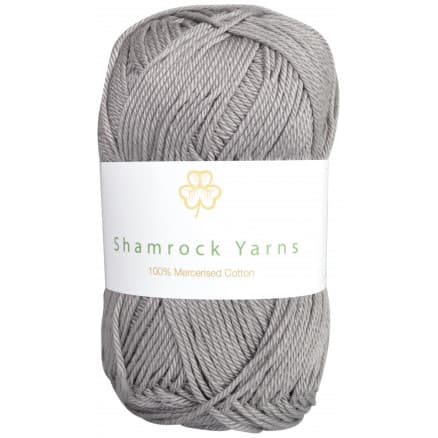 Shamrock Yarns Mercerised Cotton 235 Grå