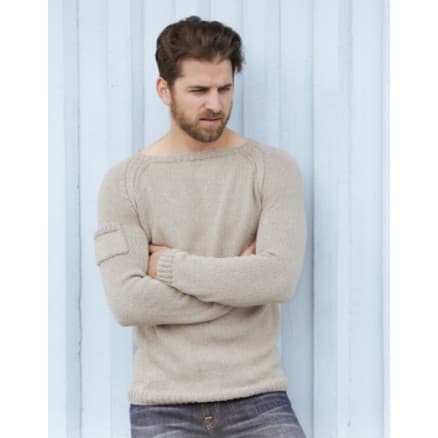 Carter by DROPS Design - Tröja Stick-mönster strl. S - XXXL