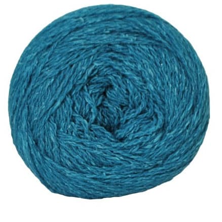 Hjertegarn Wool Silk Garn 3021 Mörk Turkos