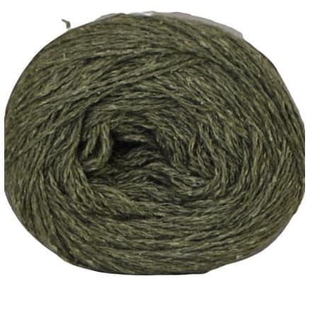 Hjertegarn Wool Silk Garn 3027 Armégrön