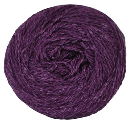 Hjertegarn Wool Silk Garn 3028 Mörk Lila