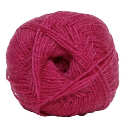 Hjertegarn Sock 4 Garn 4340 Mörk Cerise