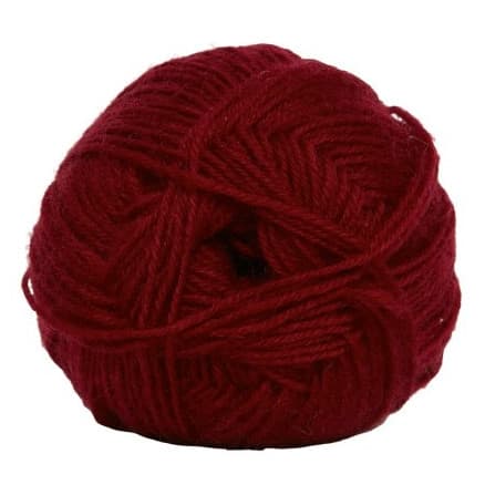 Hjertegarn Sock 4 Garn 4614 Mörkröd