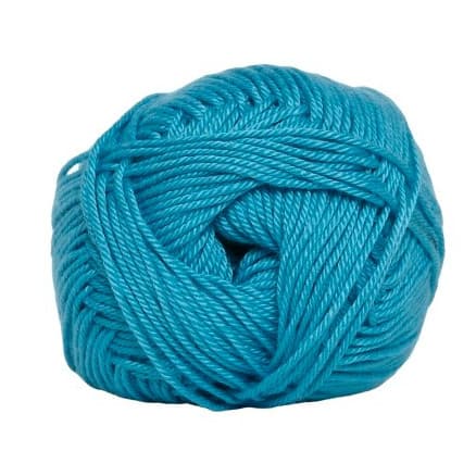 Hjertegarn Diamond Cotton Garn 731 Turkosblå