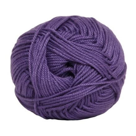 Hjertegarn Diamond Cotton Garn 5244 Mörklila