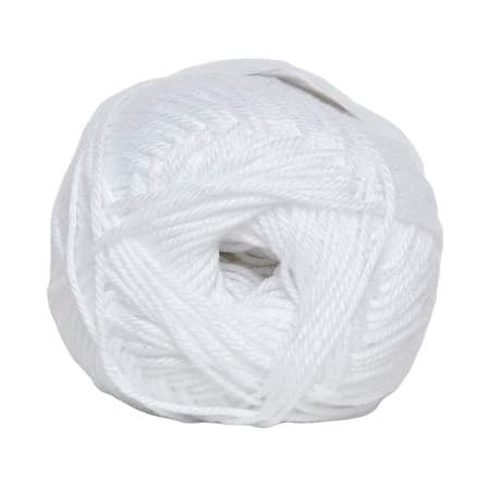 Hjertegarn Diamond Cotton Garn 100 Vit
