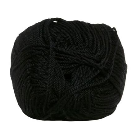 Hjertegarn Diamond Cotton Garn 199 Svart