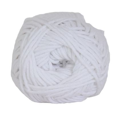 Hjertegarn Cotton 8/8 Garn 1000 Vit