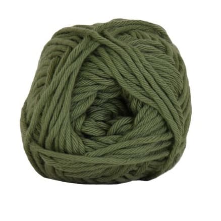 Hjertegarn Cotton 8/8 Garn 7150 Armygrön