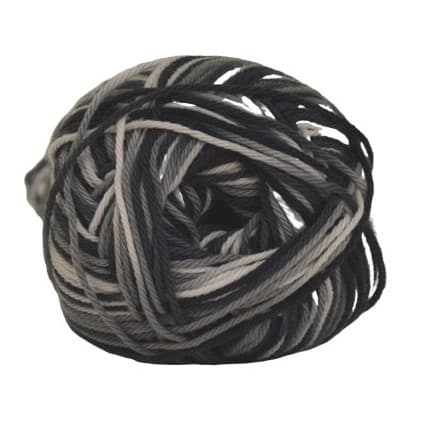 Hjertegarn Cotton nr. 8 Garn 601 Grön/Svart
