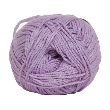 Hjertegarn Cotton nr. 8 Garn 5390 Ljuslila