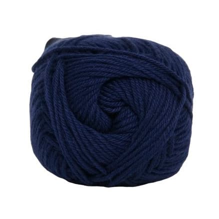 Hjertegarn Cotton nr. 8 Garn 685 Marinblå