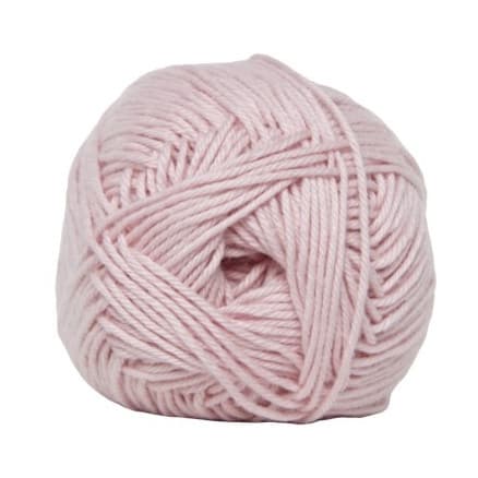 Hjertegarn Cotton nr. 8 Garn 4951 Dov Rosa