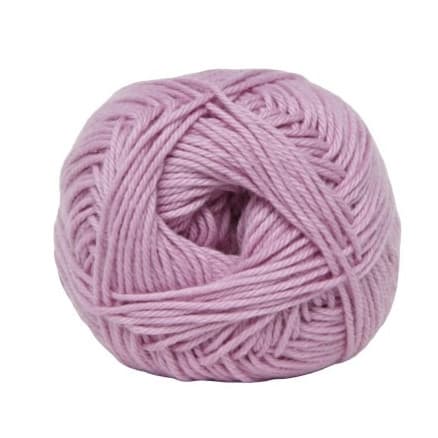 Hjertegarn Cotton nr. 8 Garn 5100 Rosa