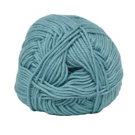 Hjertegarn Cotton nr. 8 Garn 6029 Turkos