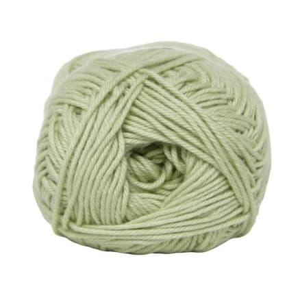 Hjertegarn Cotton nr. 8 Garn 7093 Ljusgrön