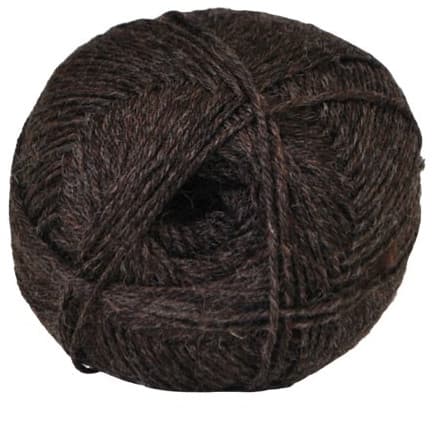 Hjertegarn Aloe Sockwool Strumpgarn 294 Brunmelerad