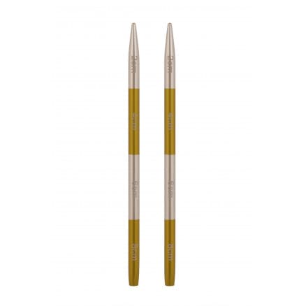 KnitPro SmartStix Korta Ändstickor Aluminium 9cm 3,50mm