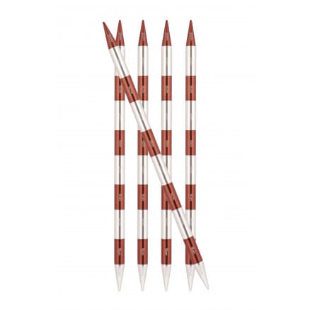 KnitPro SmartStix Strumpstickor Aluminium 20cm Sienna 2,75mm
