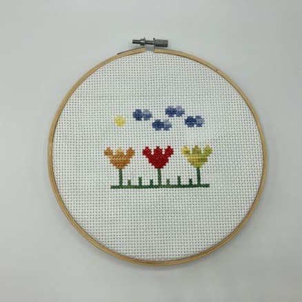 Vårbroderi - broderikit