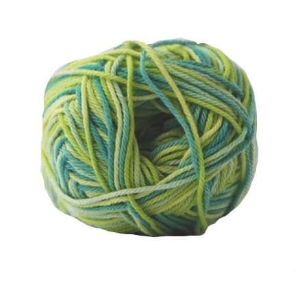 Hjertegarn Cotton nr. 8 Garn 598 Gröna Färger