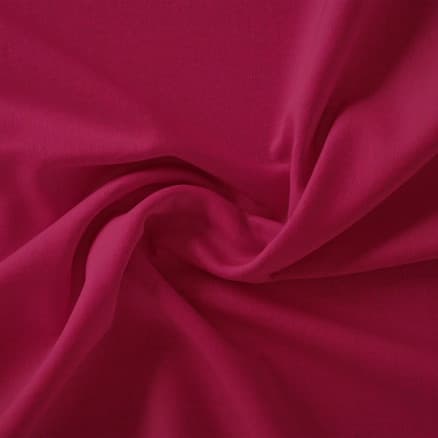 Swan Solid Bomullsväv Tyg 150cm 446 Burgundyröd - 50cm