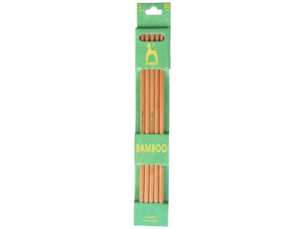Pony Strumpstickor Bambu 20cm 5,00mm / 7.9in US 8