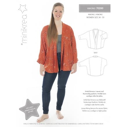 MiniKrea Kimono Storlek 34-50