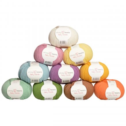 Infinity Hearts Baby Merino Garnpaket 02 Påsk - 10 st