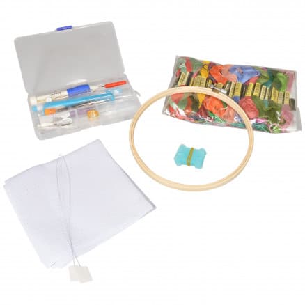 Infinity Hearts Broderi Startpaket - 80 dele