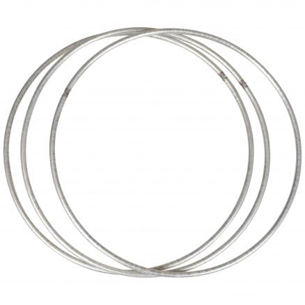 Infinity Hearts Metallring Silver Ø15cm - 3 st