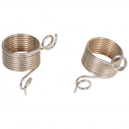 Infinity Hearts Stickfingerborg/Garnfördelare Metall Silver 19mm - 2 st
