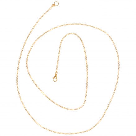 Infinity Hearts Axelrem / Väskkedja Metall Guld 70cm - 1 st