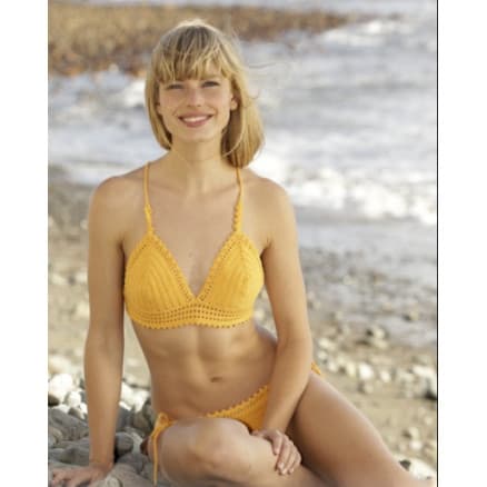 Tahiti by DROPS Design - Bikini Virk-mönster strl. S - XXXL