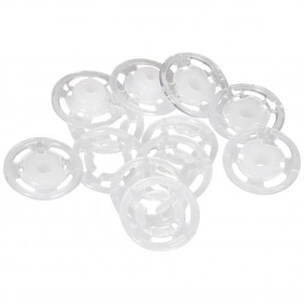 Prym Tryckknappar Transparent 15mm 6 st.