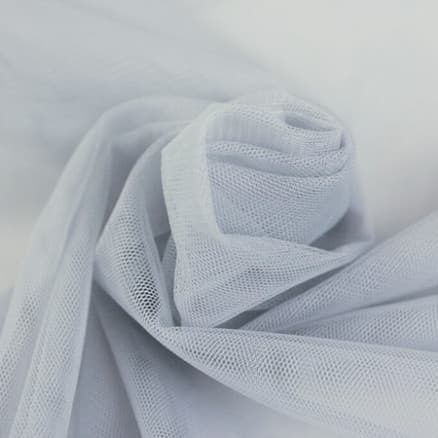 Tyll Tyg 150cm 18 Silver - 50cm