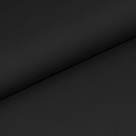 Bomullsjersey enfärgat tyg 155cm 022 Svart - 50cm
