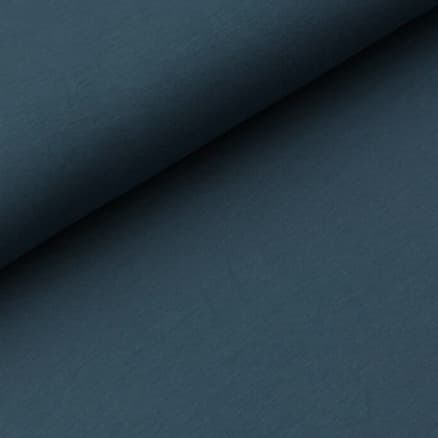Bomullsjersey enfärgat tyg 155cm 059 Mörk Denim - 50cm