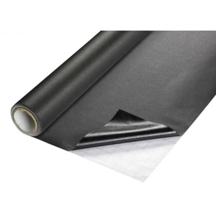 Tavelfolie Svart 0,5mm 45cm - 2 meter