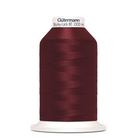 Gütermann Bulky-Lock 80 Sytråd Polyester 369 Bordeaux - 1000m
