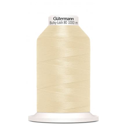 Gütermann Bulky-Lock 80 Sytråd Polyester 414 Vete - 1000m