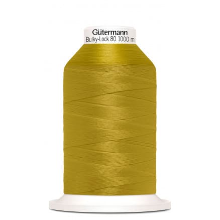 Gütermann Bulky-Lock 80 Sytråd Polyester 968 Gyllene - 1000m