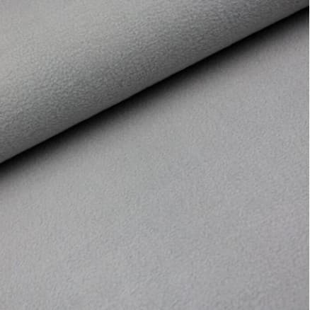Polar Fleece Tyg 150cm 010 Silver - 50cm