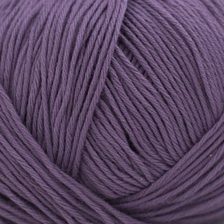 BC Garn Alba Unicolor eb01 Mörklila