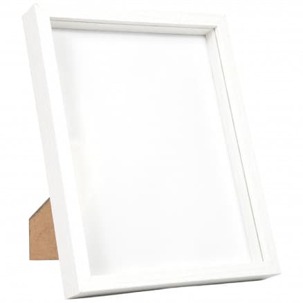 Dekorationsram MDF Vit 19,5x24,5x3cm