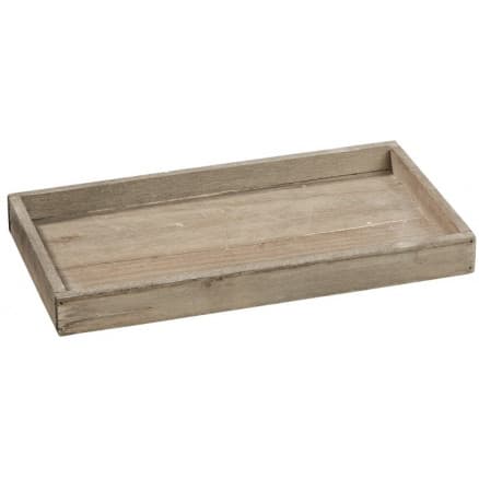 Träbricka Brun 30x16x3cm - 1 st