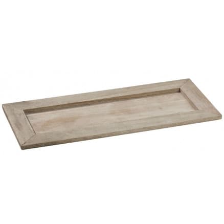 Träbricka Brun 35x16x3cm - 1 st