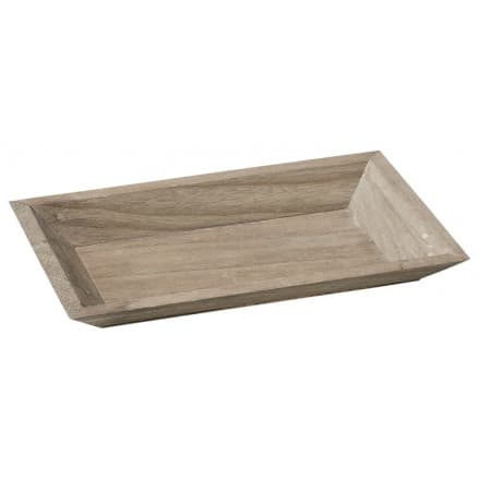 Träbricka Brun 25x16x3cm - 1 st