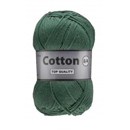 Lammy Cotton 8/4 Garn 072 Mörkgrön