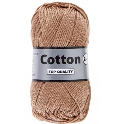 Lammy Cotton 8/4 Garn 54 Mörk Beige